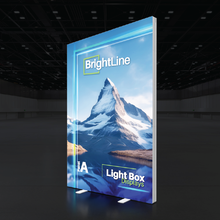 Load image into Gallery viewer, 60in x 96in BrightLine Angled Light Box Wall Kit A 
