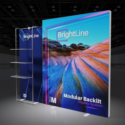 10ft x 8ft BrightLine Light Box Kit Merchandiser M