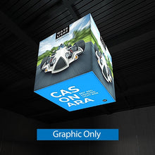 Load image into Gallery viewer, 6ft Cube Wavelight Casonara Light Box Hanging Blimp
