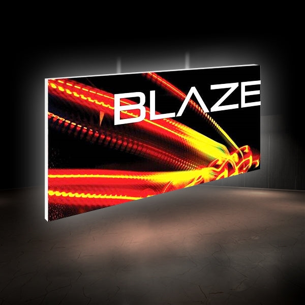 8ft Wide Blaze Hanging Light Box Display