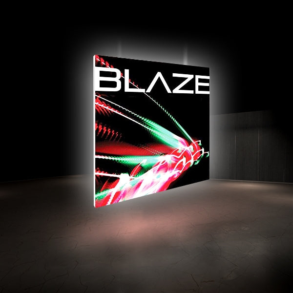 8ft Wide Blaze Hanging Light Box Display