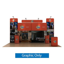 Load image into Gallery viewer, 20ft Reef B Waveline Media Tension Fabric Display
