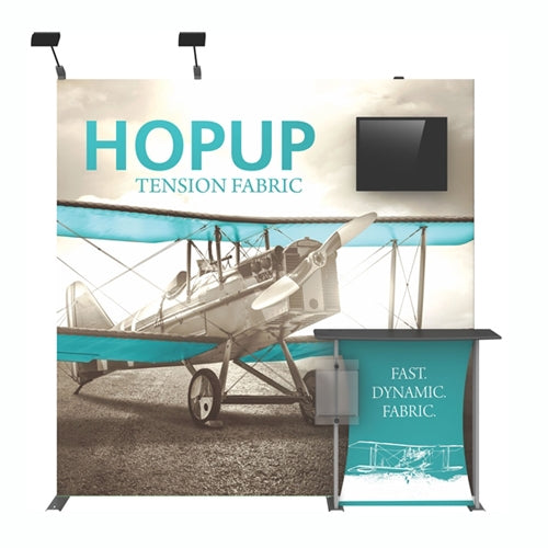 8ft x 8ft Hopup 3x3 Backwall Display Dimension Kit 02