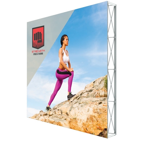 10ft X 10ft Lumiere Wall SEG Display | Single-Sided Kit | expogoods.com